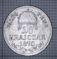 František Josef I. (1848&ndash;1916) 10 Krajczár (10 Krejcar)